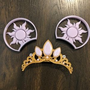 Aloha Ears - Lost Princess Interchangeable Ears + Tiara